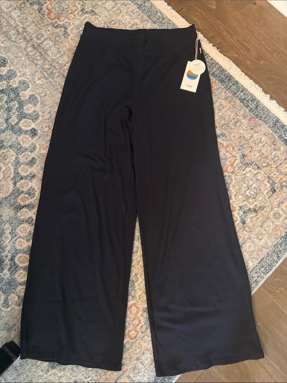 VUORI Black Pose Wide Leg